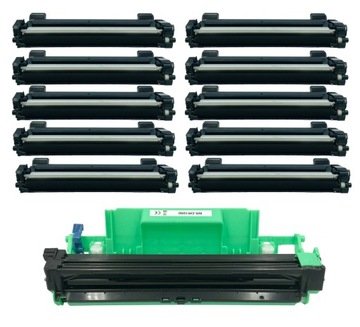 10 тонер + барабан для BROTHER DCP-1623WE HL-1223WE DCP-1622WE TN1090 DR1090
