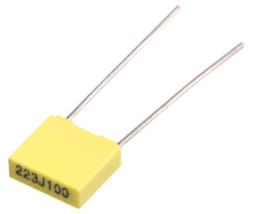 Kondensator foliowy MKT 22nF 63V 10szt