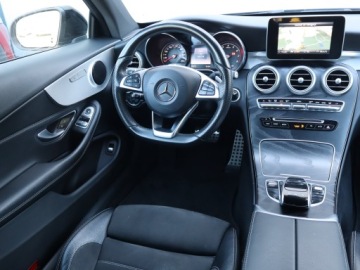 Mercedes Klasa C W205 Coupe 250 211KM 2017 Mercedes C C 250, Serwis ASO, Automat, Skóra, zdjęcie 6