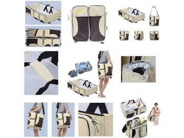 СУМКА 4В1, пеленальный столик, кроватка 80X35