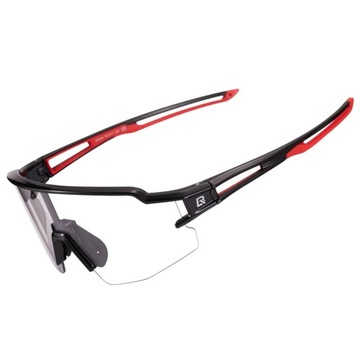 ROCKBROS OKULARY UV400 OCHRONNE NA ROWER FOTOCHROMOWE ROWEROWE