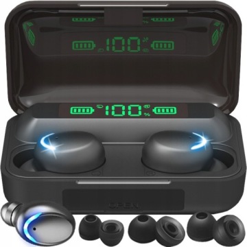 БЕСПРОВОДНЫЕ НАУШНИКИ С BLUETOOTH POWERBANK 5.1