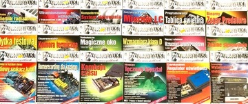 ELEKTRONIKA DLA WSZYSTKICH ZESTAW X18 WYŚWIETLACZ ELEKTROMAGNETYCZNY