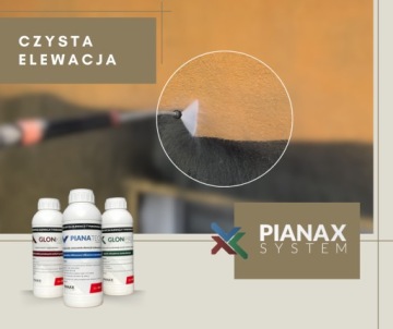 Очистка фасадов GLONKILL PIANATECH GLONPRO мох, плесень, PIANAX