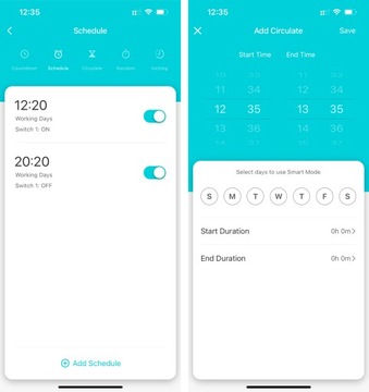 Двойная интеллектуальная розетка, WIFI Tuya SMART, ваттметр, программатор WOOX