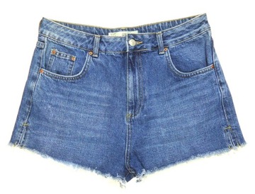 TOPSHOP spodenki jeansy szorty wysoki stan przetarcia NEW 38/40