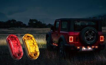 LAMPA OBRYSOWA OBRYSÓWKA DIODOWA LED OBRYSÓWKI DO CIĘŻARÓWEK 12 SZT