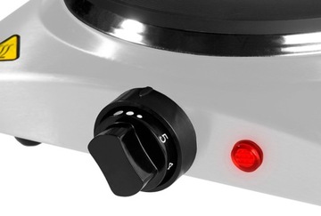 Плита электрическая одноконфорочная Lafe Thermostat 1500Вт Белая