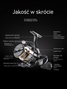 Цельнометаллическая катушка (HE4000-Металлическая рукоятка)