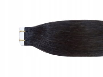 WŁOSY NATURALNE TAPE ON 20 taśm 38CM KANAPKI