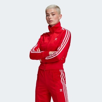 BLUZA DAMSKA ADIDAS ROZPINANA KRÓTKA CROP TOP R 32