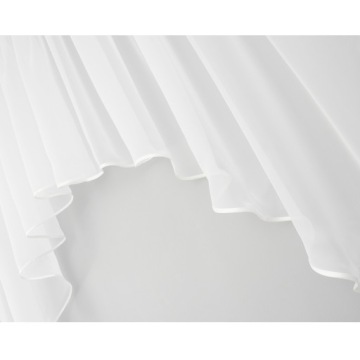 ГОТОВАЯ ШТОРА ВУАЛЬ 300х150 БЕЛАЯ С БАНТОМ С ПРОВЕРКОЙ