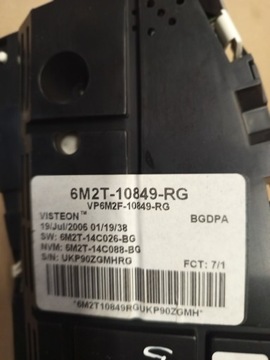 FORD GALACY MK3 MONDEO MK4 2.0 TDCI PŘÍSTROJOVÁ DESKA EVROPA