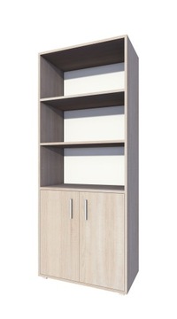 Regał 80cm Meble Biurowe 20 kolorów