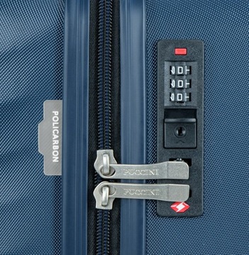 НЕБОЛЬШОЙ ЧЕМОДАН PUCCINI PC032C 7A РУЧНАЯ КЛАДЬЯ ИЗ ПОЛИКАРБОНА ВАЛЕНСИЯ