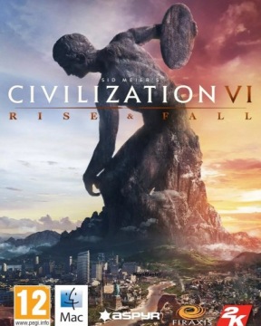 Civilization VI 6 RISE AND FALL [PC] KLUCZ STEAM + GRATIS