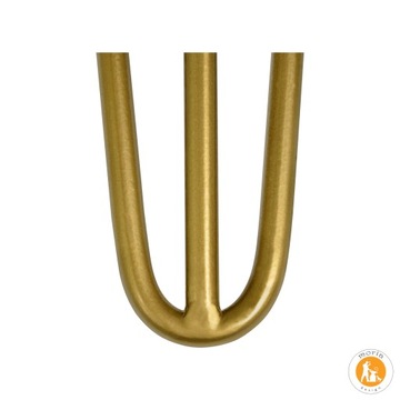 MORIA DESIGN Металлические ножки журнального столика Шпилька ножки 48 см диаметр 10 золото