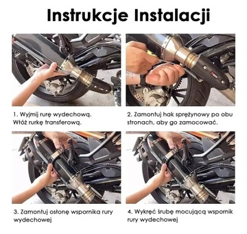 ГЛУШИТЕЛЬ МОТОЦИКЛА УНИВЕРСАЛЬНАЯ НАКЛЕЙКА УГЛЕРОДНО-ТИТАНОВЫЙ Насадка на выхлопную систему XGETOP