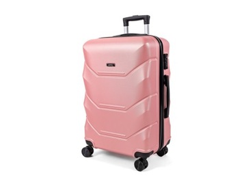 Torba podróżna Mifex V265 średnia,TSA, 58L,różowo-złota