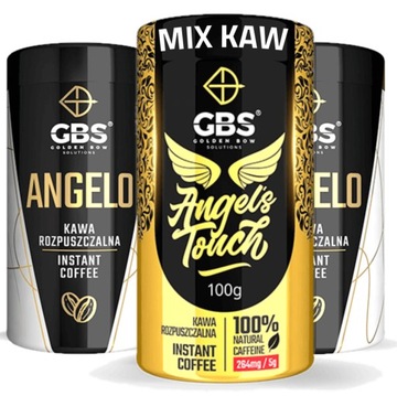Kawa GBS rozpuszczalna 3x100g dowolne smaki 2+1szt