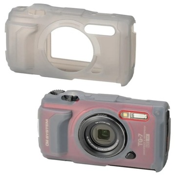 OLYMPUS OM SYSTEM CSCH-128 etui silikonowe do TG-7