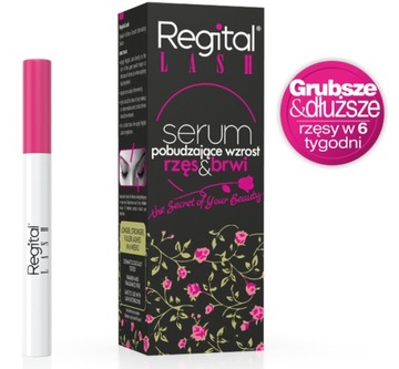 REGITAL LASH SERUM, СТИМУЛИРУЮЩИЙ РОСТ РЕСНИЦ, 2x3мл
