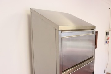 Шкаф с желобом для стирки белья, нержавеющая сталь