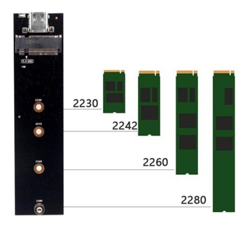 АДАПТЕР SSD-ДИСКОВ M.2 USB 3.0 NGFF КОРПУС M2 SATA