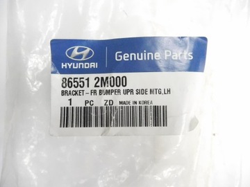 DRŽÁK NÁRAZNÍKU LEVÝ PŘEDNÍ HYUNDAI GENESIS COUPE OE 86551 2M000