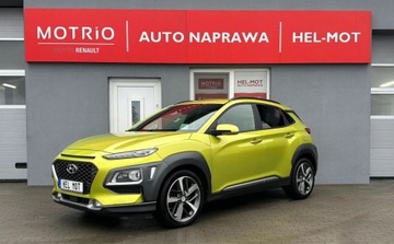 Hyundai Kona I Crossover 1.6 T-GDI 177KM 2019 Hyundai Kona 1.6 T-GDI 4x4 Automat 93 tys. km EU Bezwypadkowa El.Fote