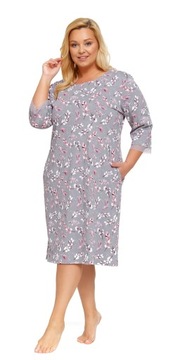 Koszula nocna damska DOCTOR NAP 5286 grey 3XL