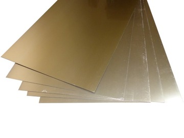 ГРАВИРОВАЛЬНЫЙ ЛАМИНАТ ДЛЯ ФРЕЗЕРНОГО СТАНКА ПОВРЕЖДЕННЫЙ С ДЕФЕКТАМИ, ЗОЛОТО / ПОЛУМАТОВЫЙ ЧЕРНЫЙ