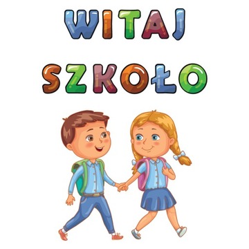 Dekoracja Witaj Szkoło