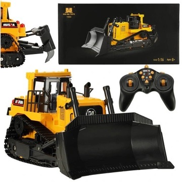 SPYCHACZ BULDOŻER ZDALNIE STEROWANY NA PILOTA RC H-TOYS 1554 2,4GHZ 1:16