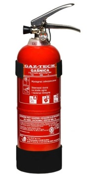 GAŚNICA SAMOCHODOWA 2kg PROSZKOWA + WIESZAK