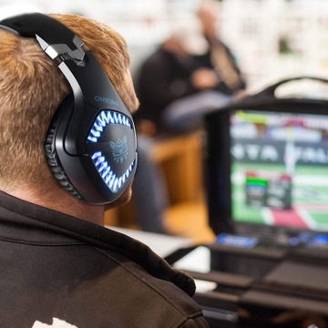 ИГРОВАЯ ГАРНИТУРА ПК PS4 XBOX LED ИГРОВАЯ ГАРНИТУРА