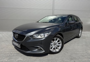 Mazda 6 III Kombi 2.2 SKYACTIV-D I-ELOOP 175KM 2015 Mazda 6 Bezwypadekserwis aso1wlascicielautomatjedzie jak nowa z Niemiec