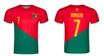 Футбольная форма RONALDO 7 Португалия, размер 134