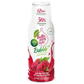 Сироп для карбонизатора Soda FruttaMax: МАЛИНА ЛАЙТ 500 мл на 12 л
