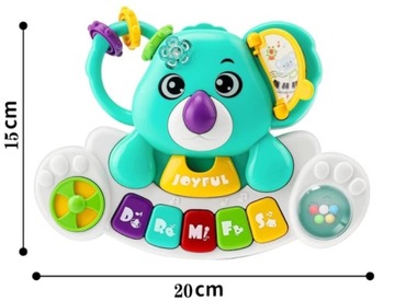 ОБРАЗОВАТЕЛЬНОЕ МУЗЫКАЛЬНОЕ ПИАНИНО ИНТЕРАКТИВНАЯ ОРГАННАЯ МУЗЫКА КОАЛА МЕДВЕДЬ PROMERCO