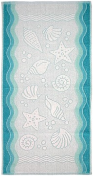 Полотенце Flora Ocean Greno, бирюзовый, 40 х 60