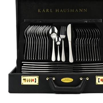 НАБОР СТОЛОВЫХ ПРИБОРОВ 72 EL CASE НА 12 ЧЕЛОВЕК + БЕСПЛАТНО