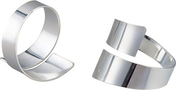 Кольца для салфеток, салфетницы металлические, Фейярл 8 шт.