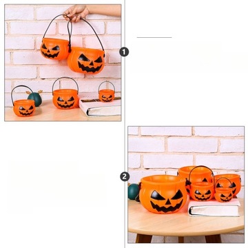 POJEMNIK NA CUKIERKI HALLOWEEN IDEALNY NA PRZYJĘCIA I DEKORACJE