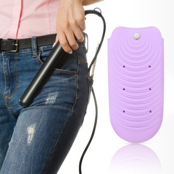 Изолирующий чехол для щипцов для завивки волос. Дорожная сумка для хранения