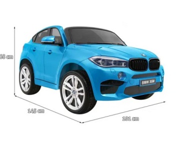 Электромобиль Автомобиль на аккумуляторе BMW X6M 2-местное сиденье Для детей