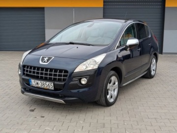 Peugeot 3008 I Crossover 2.0 HDI 150KM 2009 Peugeot 3008 Jasne Skory Panorama Klima Podgrzewane Fotele Navi Serwis Gwa, zdjęcie 4