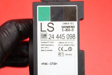 КОМПЬЮТЕР ИММО 24420560 OPEL CORSA C 1.4 16V 03R