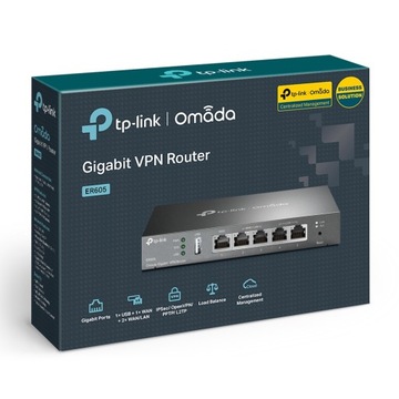 TP-LINK TL-ER605 Мульти-WAN-маршрутизатор, VPN, Omada