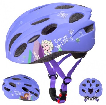 Kask rowerowy IN-MOLD FROZEN VIOLET r. M (52-56cm)